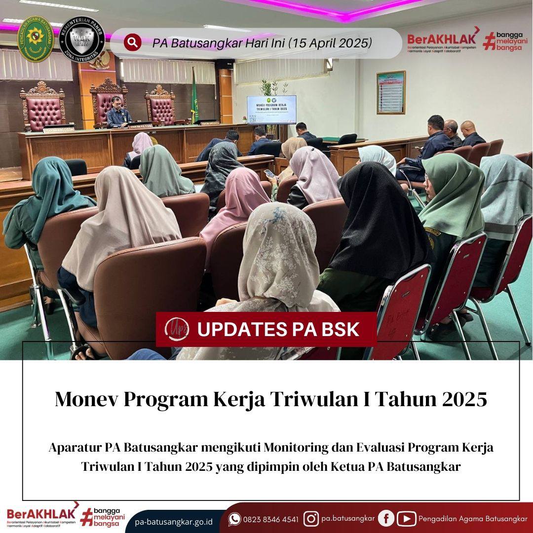 monev proker 20252